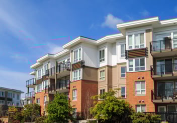 Exterior shot of a housing cooperative