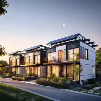 Modern multifamily apartment