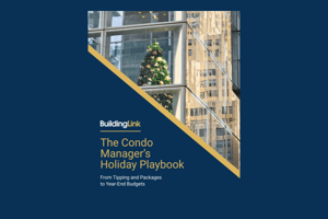 Cover of the condo manager holiday playbook