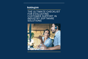 Cover of the guide to evaluating customer support