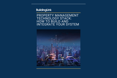 Cover of the property management technology stack eBook