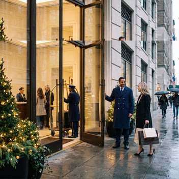 telling residents digital tipping before holidays
