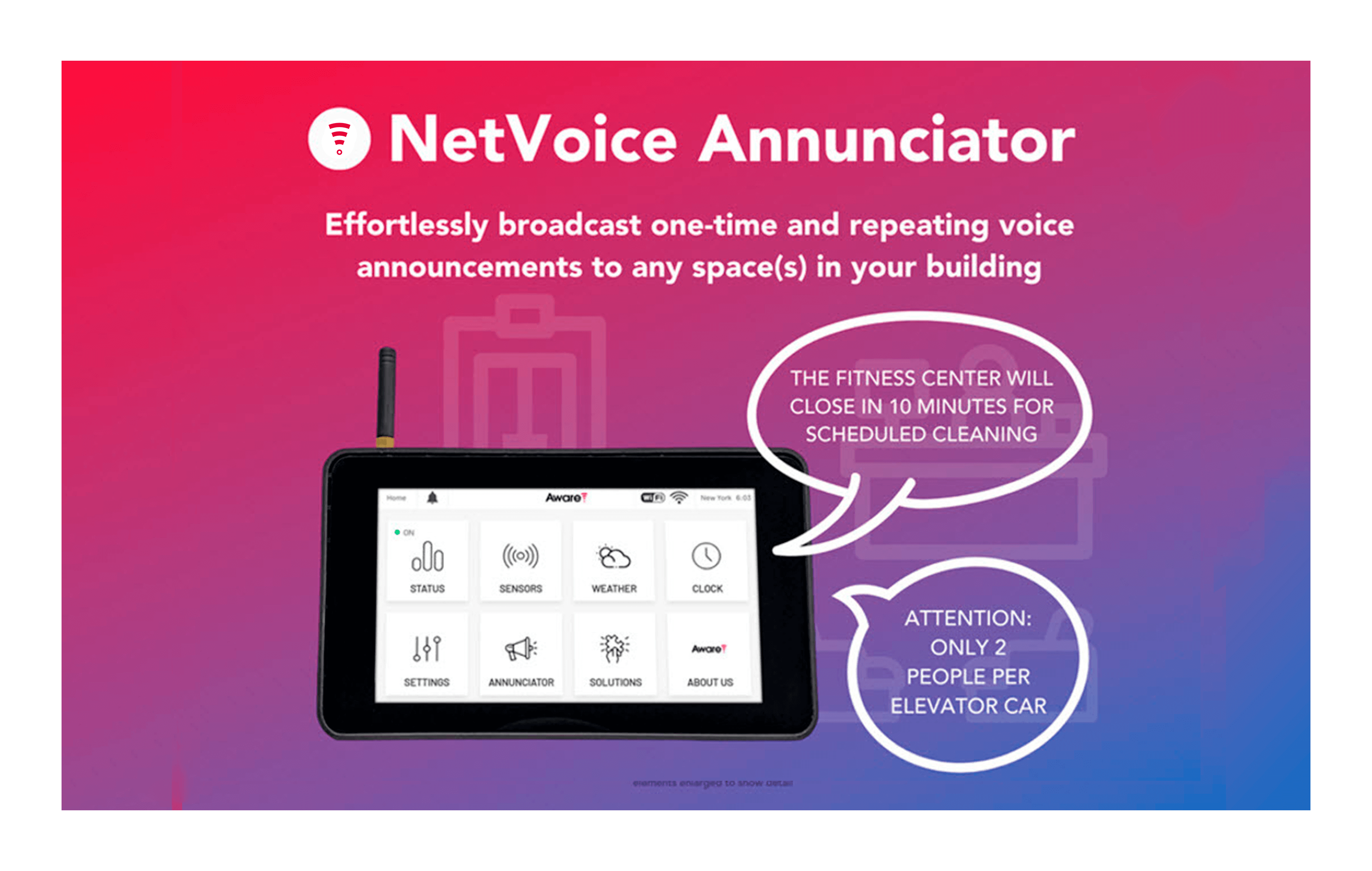 NetVoice Annunciator