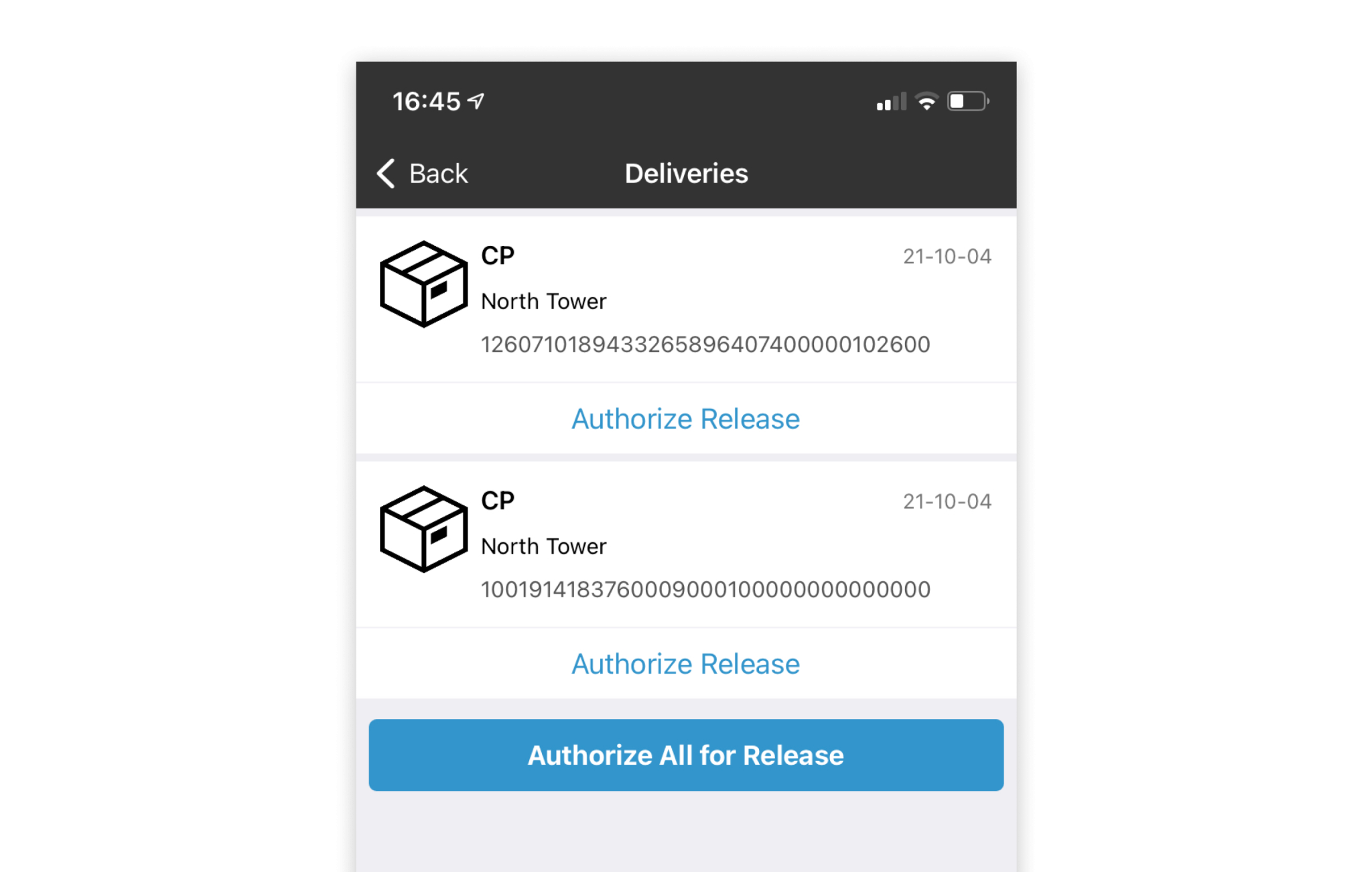 Delivery Details & Contactless Pick-Up